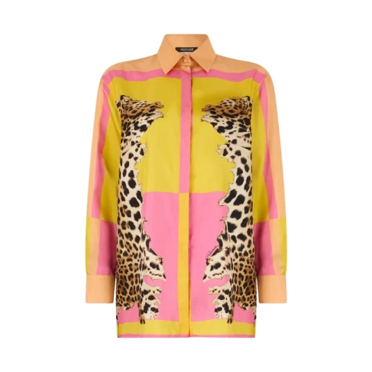 Roberto Cavalli Dame Bluser & Skjorter Flerfarget S,
