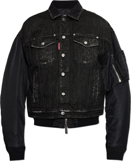 Dsquared2, Herre, Jakker, Svart, L,