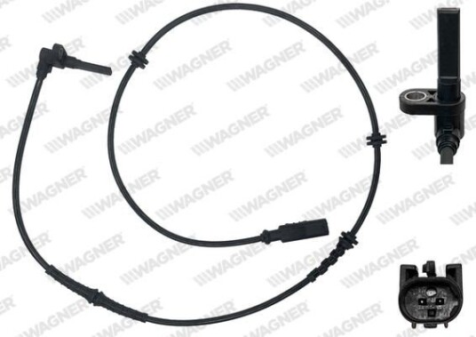Sensor, ABS WAGNER ABS00097