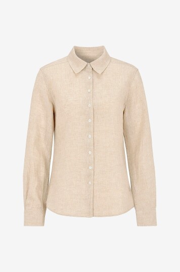Newhouse   Linskjorte Elsa   Beige