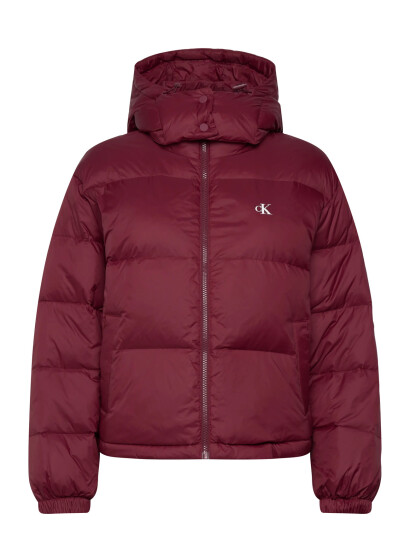 Calvin Klein Jeans Essential Midweight Puffer Jacke - Burgundy - L Calvin Klein Jeans Essential Midweight Puffer Jacke - Burgundy - L