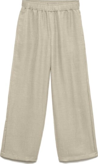 Vero Moda Vmmelaney Ls Straigh Pant Tlr Exp Beige S