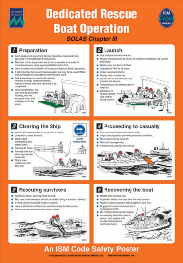 Dedicated rescue boat operation