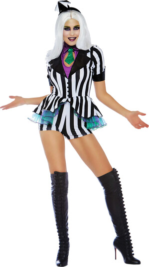 Leg Avenue Beetle Girl Deluxe Kostyme Large 86734-007|L