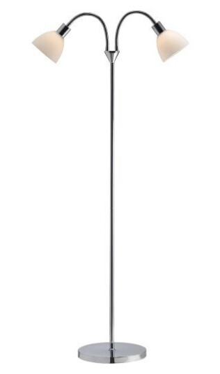 NORDLUX RAY DOBBEL GULVLAMPE KROM NORDLUX RAY DOBBEL GULVLAMPE KROM
