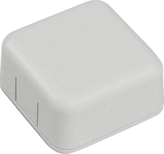 Hammond Electronics 1551SNAP1GY 20 × 40 × 40 mm ABS Grå Kabinett