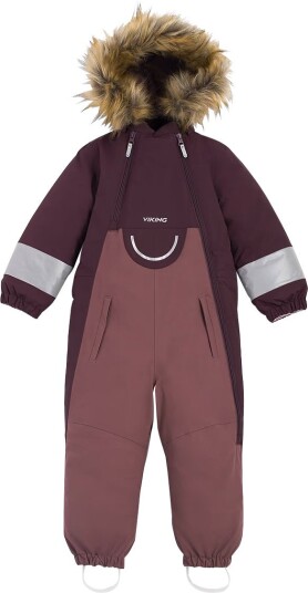 Viking Footwear Kids' Alv Winter Playsuit Pink 86 Viking Footwear Kids' Alv Winter Playsuit Pink 86