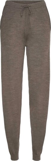 Rosemunde Rwvalencia Merino Wool Mw Trousers SMOKE OAK MELANGE XS