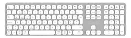 DACOTA PLATINUM K350BT TRÅDLØST TASTATUR