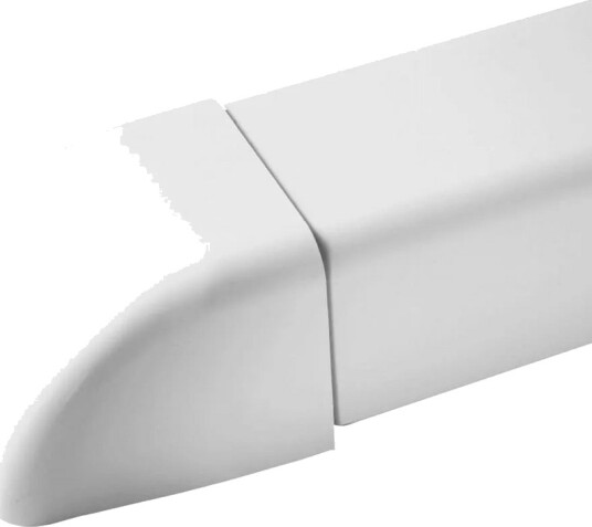 ENDELOKK 80X60MM, HVIT