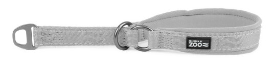 Rufus Halvhalsbånd for Hund 20 mm x 35-45 cm Grått - Selected by ZOO