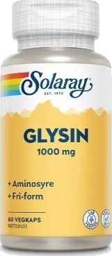 Solaray Glysin 1000mg 60 kapsler Solaray Glysin 1000mg 60 kapsler