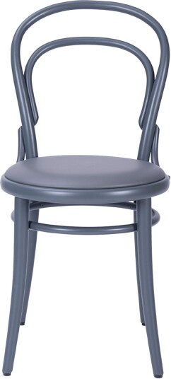 Ton - No 14 Grey Shadow / Leather Spisestoler Michael Thonet Lær/tre