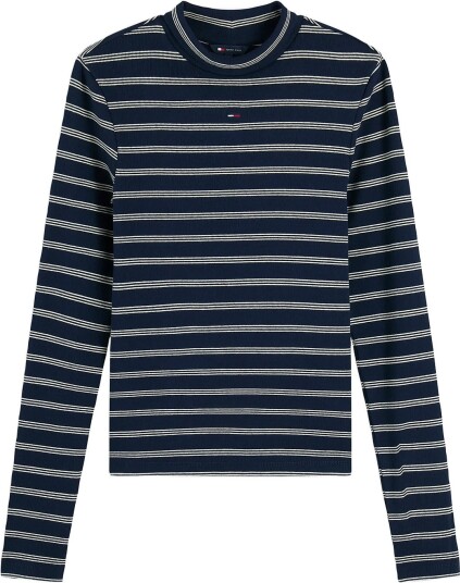 Tommy Jeans Tjw Essential Mock Neck Navy L