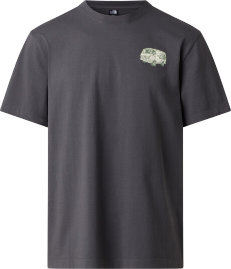 The North Face Men"s Van Life Relaxed Graphic T Shirt Anthracite Grey L