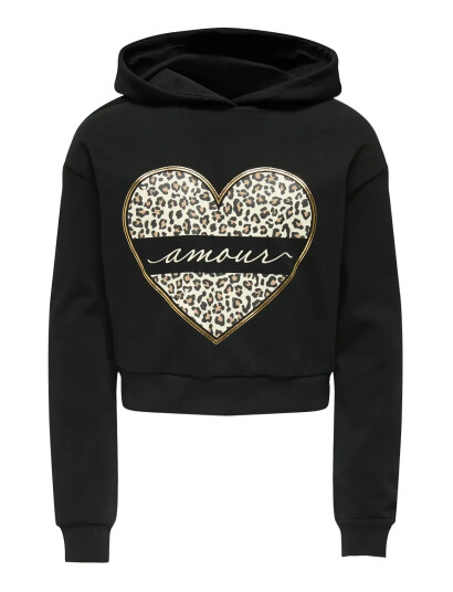 Kids Only Kogcooper Life Heart Ls Hoodie Swt Noos Black 158 164 Kids Only Kogcooper Life Heart Ls Hoodie Swt Noos Black 158 164