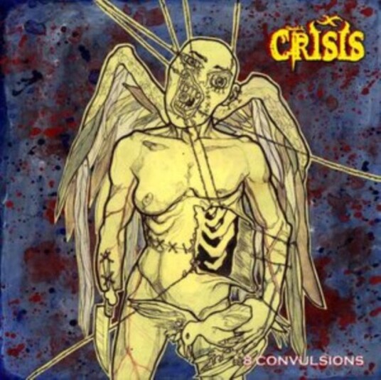 Crisis 8 Convulsions Limited Edition Uk Vinyl