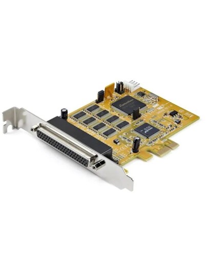 StarTech.com 8 Port PCI Express RS232 Serial Adapter Card PEX8S1050