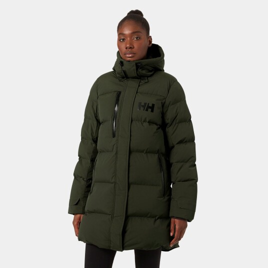 Helly Hansen Dame Adore Lettvekt Oppblåst Parka Grønn XL