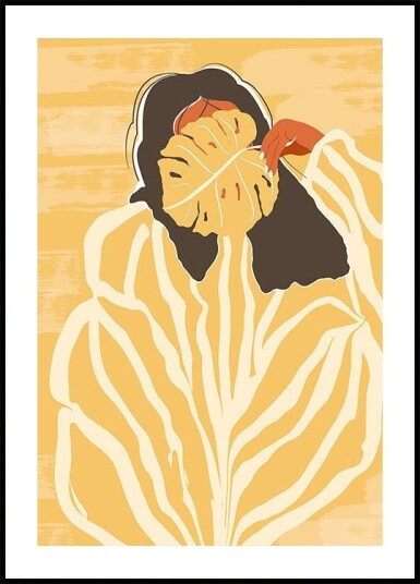 Peek a boo I see you Poster Plakat / 21x30cm