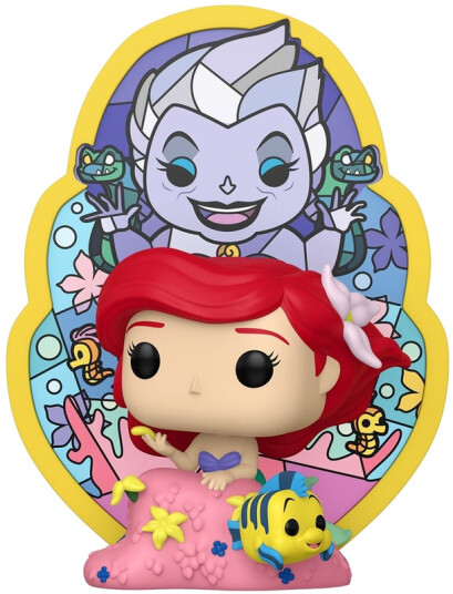 Funko POP! Deluxe: Disney Little Mermaid Ariel Ursula Stained Glass