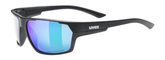 Uvex Eyewear Sportstyle 233 P Black Matt/Mir.Green (S5320972270) - Uni Uvex Eyewear Sportstyle 233 P Black Matt/Mir.Green (S5320972270) - Uni