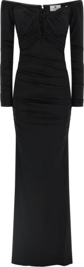 Elisabetta Franchi Dame Kjoler Svart M, Elisabetta Franchi Dame Kjoler Svart M,