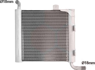 Radiator, motorkjøling VAN WEZEL 02012707