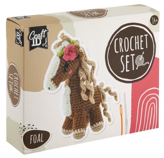 Craft ID Crochet kit Foal CR1715 Craft ID Crochet kit Foal CR1715