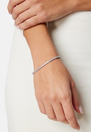 BY JOLIMA Celine Tennisbracelet CR SI Crystal One size BY JOLIMA Celine Tennisbracelet CR SI Crystal One size