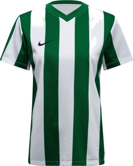 Nike Spillerdrakt Dri FIT Striped Division V   Hvit/Grønn/Svart Kvinner størrelse Small