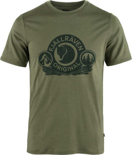 Fjellreven Men"s Abisko Wool Classic Ss Laurel Green XL