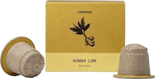 Sjöstrand Boost kapsler 10 stk Ginger Lime