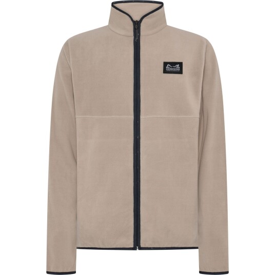 Didriksons Vito Fleecejakke Herre Beach Beige 3XL58 Didriksons Vito Fleecejakke Herre Beach Beige 3XL58