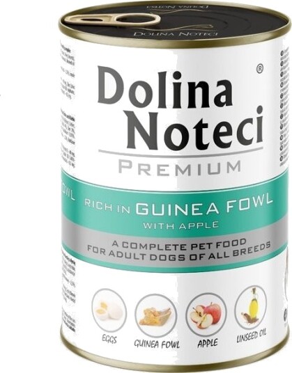 Dolina Noteci Premium Rik På Perlehøne Og Eple Boks 400 G
