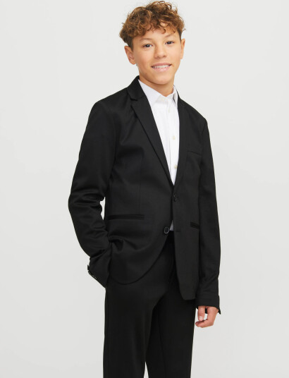 Jack & Jones Jjejaxon Jersey Blazer Noos Jnr Black 134