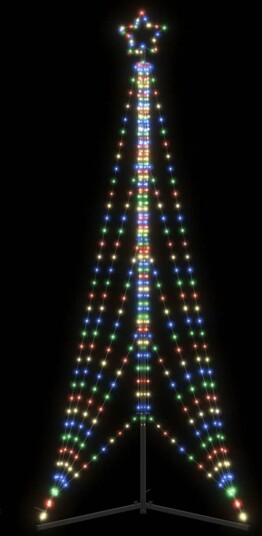 LED juletre 525 LEDs Fargerike 302 cm LED juletre 525 LEDs Fargerike 302 cm