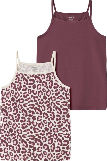 Name It Nkfstrap Top 2P Leo Noos Cream 116