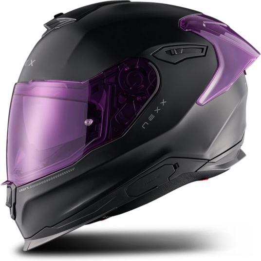 Nexx Helhjelm  Y.100R Subsonic Svart-Rosa