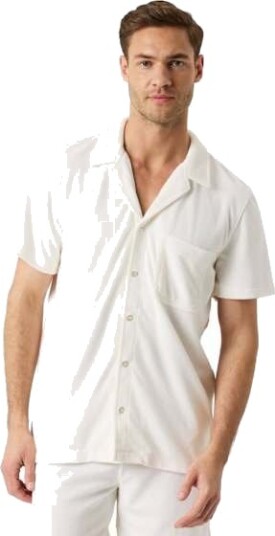 Bjørn Borg Borg Toweling Pool Shirt Herre Be/Tofu XL