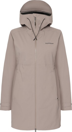 Didriksons Women's Bea Parka 6 Ash Brown 42
