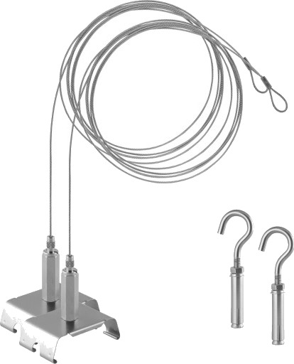 Ledvance Trusys Flex Nedhængningwirekit Justerbart   Max. 3M Pose M/2 Stk.