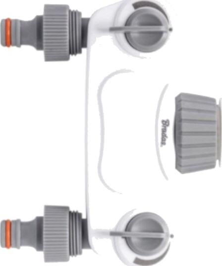 Bradas Fordelersystem 2-Veis Gw 1"-3/4" Solid Z Med Ventiler / White Line Bradas Fordelersystem 2-Veis Gw 1"-3/4" Solid Z Med Ventiler / White Line