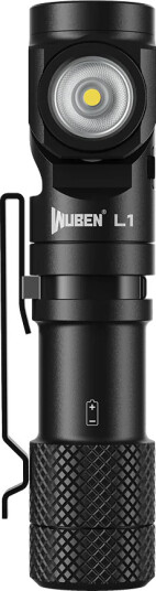 Wuben L1 NICHIA Lommelykt – Dobbelt Lyskilde - 2000 Lumen