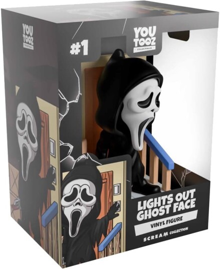 YouTooz Scream actionfigur (Lights Out Ghost Face) YouTooz Scream actionfigur (Lights Out Ghost Face)