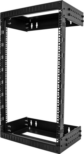 Startech 18U 19" Wall Mount Network Rack Adjustable Depth 12-20" 2 Post Open Frame Server Room Rack Startech 18U 19" Wall Mount Network Rack Adjustable Depth 12-20" 2 Post Open Frame Server Room Rack