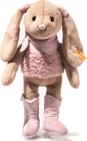 Steiff Kosedyr Kanin Cowgirl Hoppie 32 cm Steiff Kosedyr Kanin Cowgirl Hoppie 32 cm