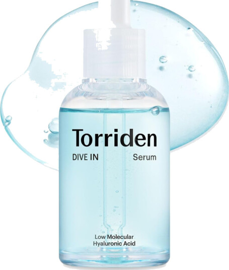 Torriden DIVE-IN Hyaluronsyre Ansiktsserum 50 ml - Motvirker Aldring