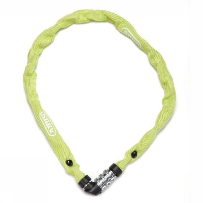 Abus kjedelås med kode web 1200 60 cm Lime