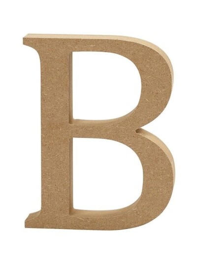 Creativ Company Letter B MDF 13cm 1pc.
